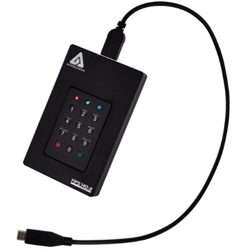 Apricorn Aegis Fortress L3 2 TB Black