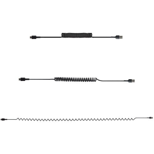 StarTech.com 1m USB A to C Charging Cable, Coiled Heavy Duty Fast Charge & Sync, High Quality USB 2.0 A to USB Type-C Cable, Rugged Aramid Fiber, Durable Male to Male USB Cable