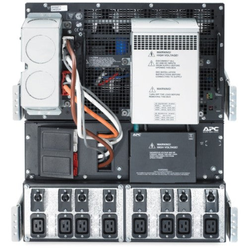 APC Smart-UPS RT 20kVA, 230/400V, LCD, rackmount, 12U, 2x IEC Jumpers & 8x IEC 60320 C19 outlets