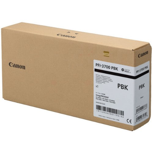 Canon 6444C001/PFI-3700PBK Ink cartridge foto black 700ml for Canon IPF PRO-2600