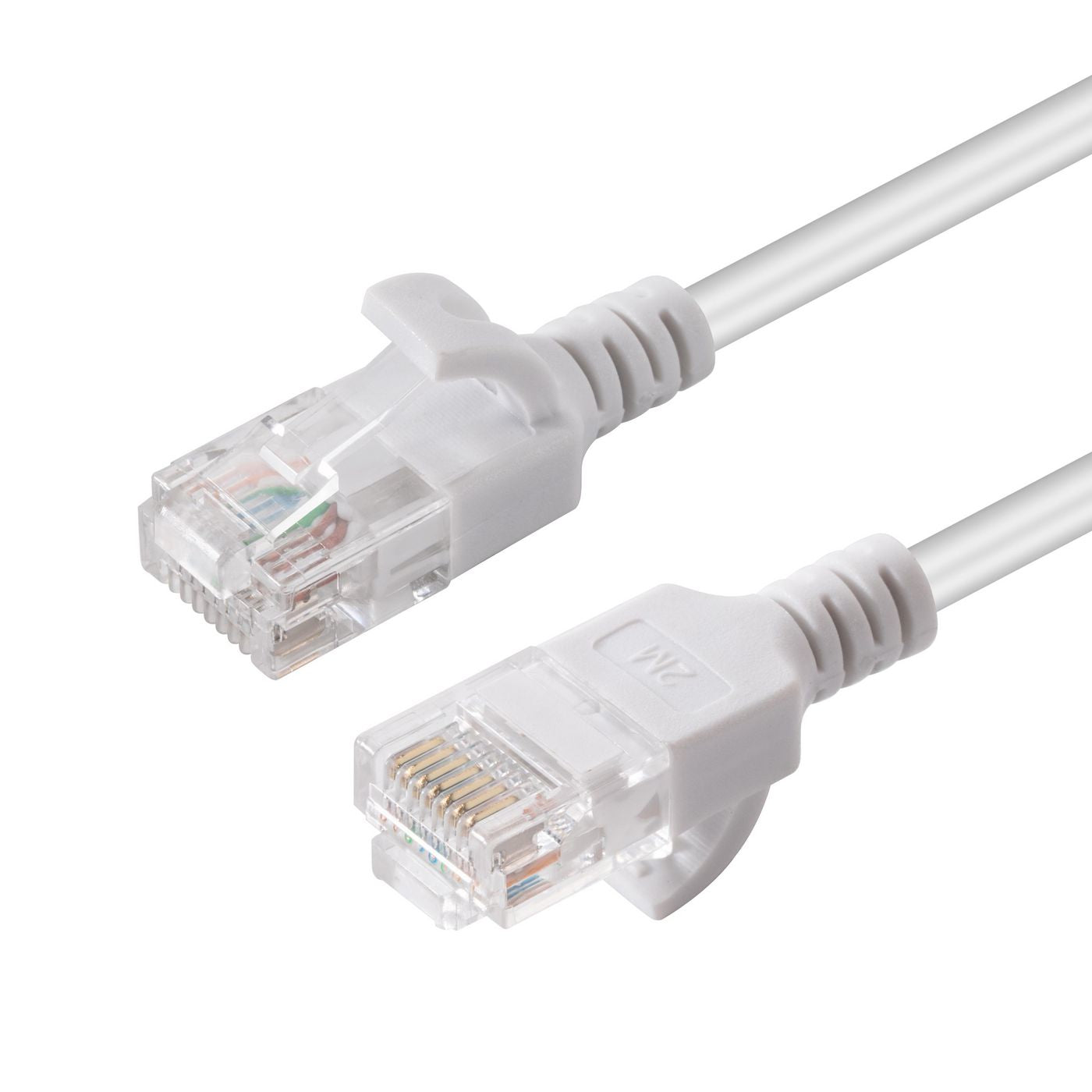 Microconnect V-UTP6A0015W-SLIM networking cable White 0.15 m Cat6a U/UTP (UTP)