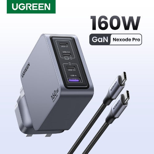 Ugreen Nexode Pro Universal Grey, Silver AC Fast charging Indoor