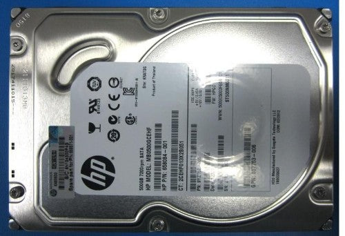 HPE 659571-001 internal hard drive 500 GB 7200 RPM 3.5" Serial ATA