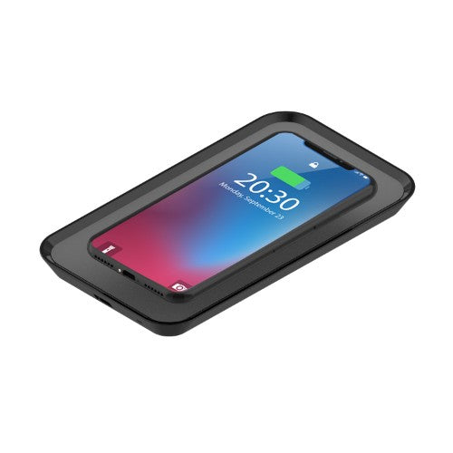 Adesso AUH-1030 mobile device charger Universal Black USB Wireless charging Fast charging Indoor