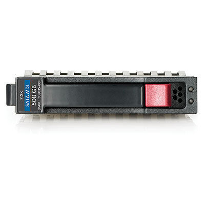 HPE 500GB, 3G, SATA, 7.2K rpm, SFF, 2.5-inch 2.5" Serial ATA II