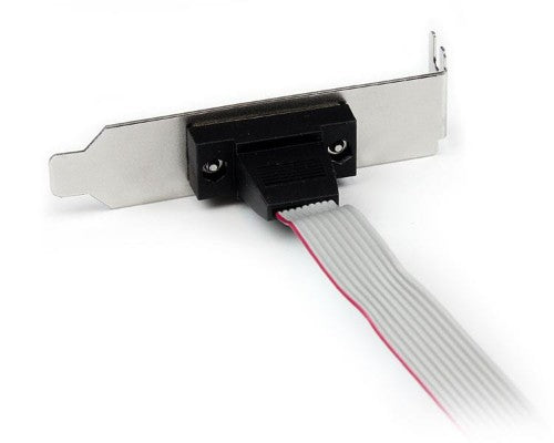 StarTech.com 1 Port 16in DB9 Serial Port Bracket to 10 Pin Header - Low Profile