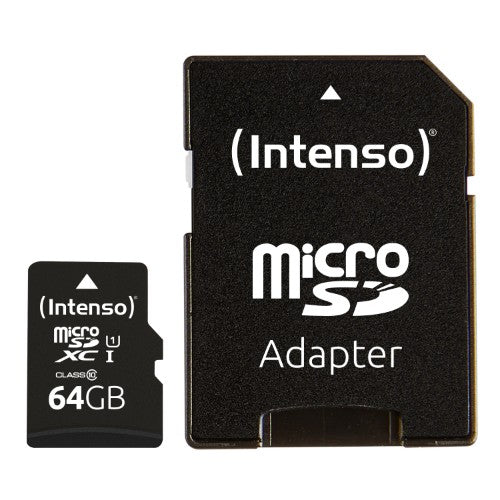 Intenso 3423490 memory card 64 GB MicroSDXC UHS-I Class 10
