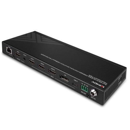 Lindy 5 Port Seamless Presentation Switch HDBaseT Extender - Transmitter