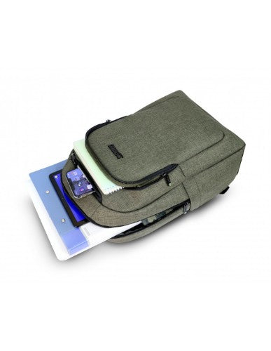 Urban Factory ECB34UF laptop case 35.8 cm (14.1") Backpack Khaki