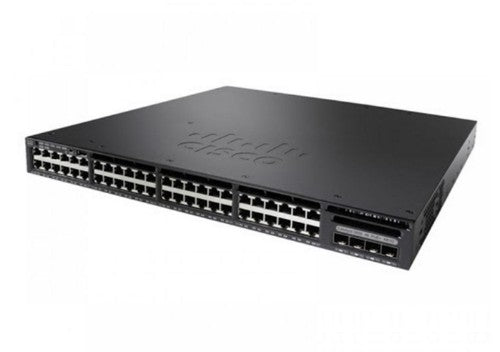 Cisco Catalyst WS-C3650-48FS-L Managed L3 Gigabit Ethernet (10/100/1000) Power over Ethernet (PoE) 1U Black
