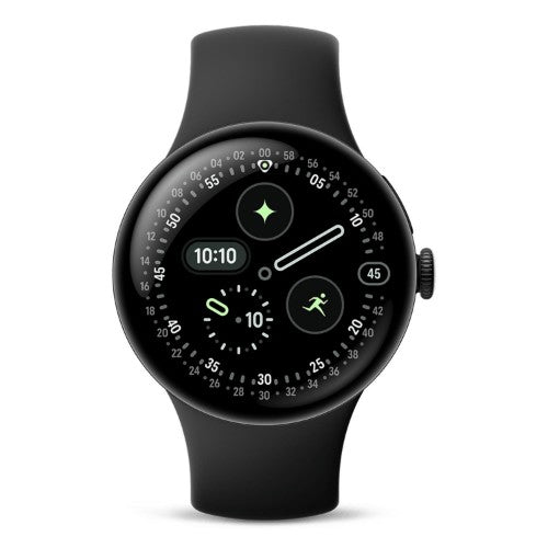 Google Pixel Watch 4 AMOLED 41 mm Digital Touchscreen Black Wi-Fi GPS (satellite)