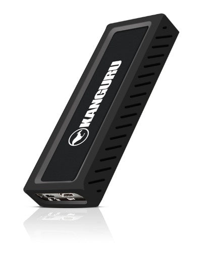 iStorage Kanguru UltraLock USB-C M.2 NVMe SSD, SuperSpeed+ USB 3.1 Gen 2, 250GB