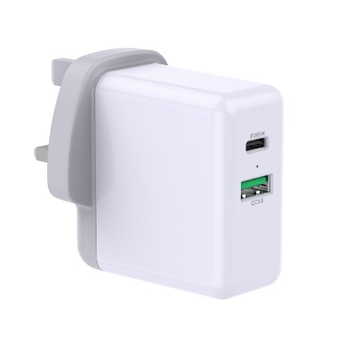 PREVO QC72 mobile device charger White Indoor