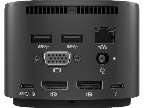 HP Thunderbolt Dock G2 with Combo Cable Wired Black