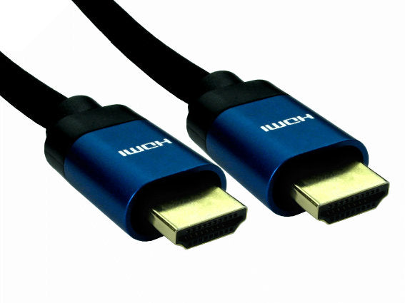 Cables Direct CDLHD8K-02BL HDMI cable 2 m HDMI Type A (Standard) Black, Blue