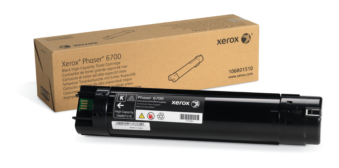 Xerox 106R01510 Toner black high-capacity, 18K pages ISO/IEC 19752 for Xerox Phaser 6700