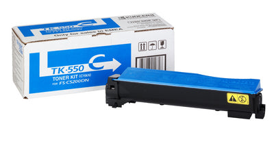 Kyocera 1T02HMCEU0/TK-550C Toner cyan, 6K pages/5% for Kyocera FS-C 5200