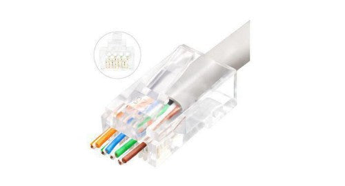 Lanview LVN125306 wire connector RJ45 Transparent