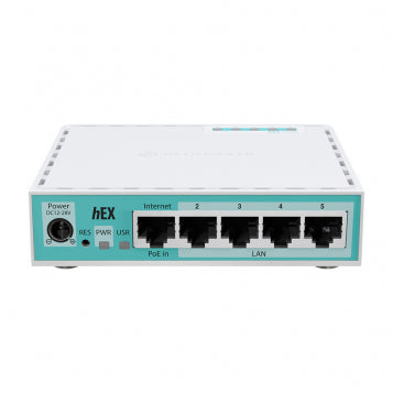 Mikrotik hEX wired router Gigabit Ethernet White