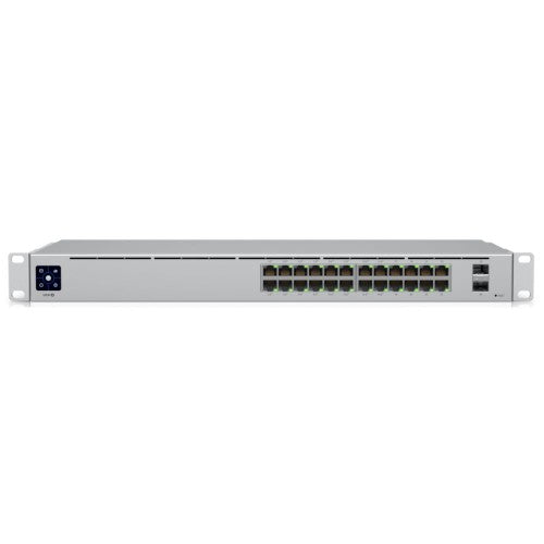 Ubiquiti UniFi 24-Port PoE Managed L2/L3 Gigabit Ethernet (10/100/1000) Power over Ethernet (PoE) 1U Silver