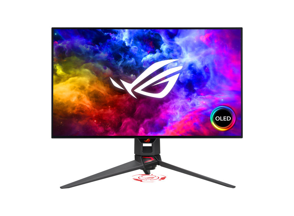 ASUS ROG Swift OLED PG27AQDM computer monitor 67.3 cm (26.5") 2560 x 1440 pixels Wide Quad HD Black