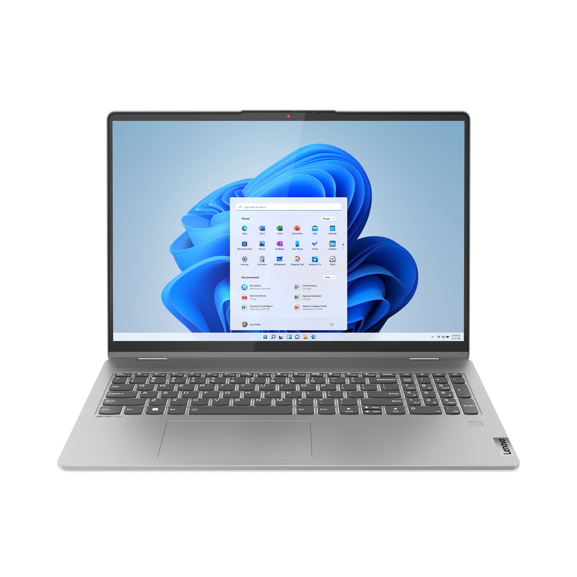 Lenovo IdeaPad Flex 5 16IRU8 Intel® Core™ i7 i7-1355U Hybrid (2-in-1) 40.6 cm (16") Touchscreen WUXGA 16 GB LPDDR4x-SDRAM 512 GB SSD Wi-Fi 6 (802.11ax) Windows 11 Home Grey