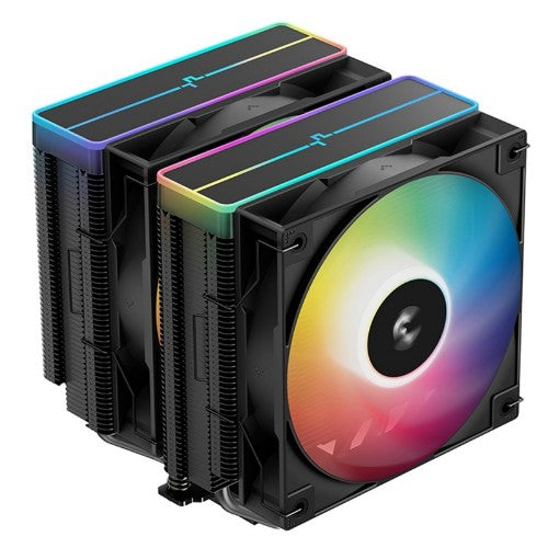 DeepCool AG620 BK ARGB V2 Chipset, Motherboard Air cooler 12 cm Black 1 pc(s)