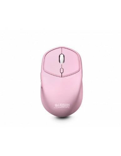 Urban Factory ONLEE COLOR: BLUETOOTH 5.0 MOUSE - 1600DPI - AMBIDEXTROUS - LIGHT PINK