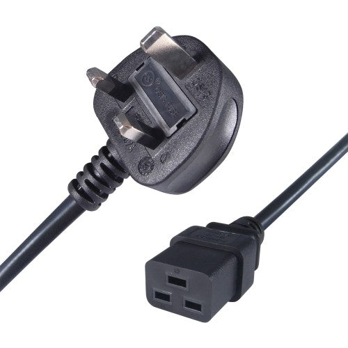 GroupGear 92-0370 power cable Black 1.5 m C19 coupler