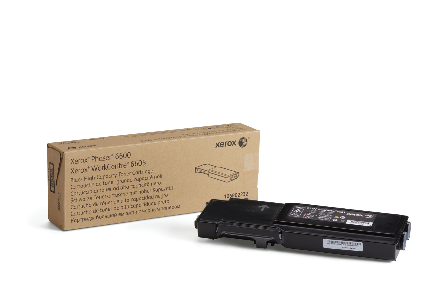 Xerox 106R02232 Toner-kit black high-capacity, 8K pages ISO/IEC 19752 for Xerox Phaser 6600