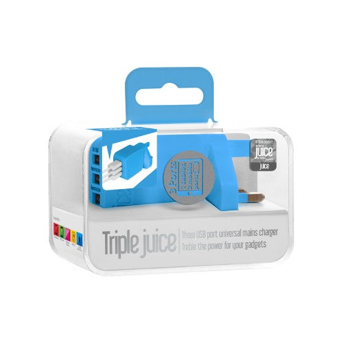 Juice Triple Indoor Blue