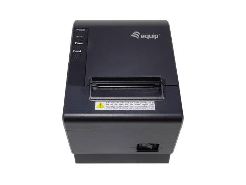 Equip 58mm Thermal POS Receipt Printer with Auto Cutter, USB/Ethernet/Cash Drawer connection