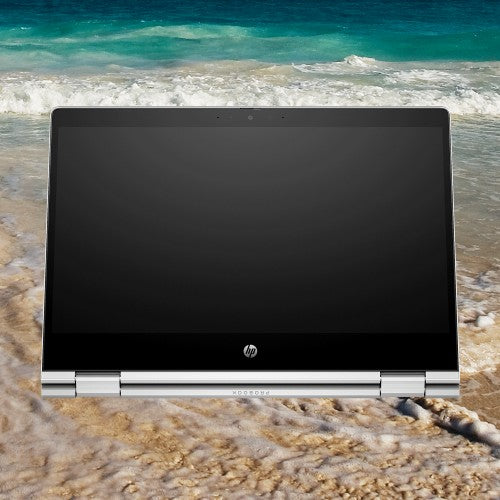 HP Pro x360 435 G10 AMD Ryzen™ 5 7530U Hybrid (2-in-1) 33.8 cm (13.3") Touchscreen Full HD 8 GB DDR4-SDRAM 256 GB SSD Wi-Fi 6E (802.11ax) Windows 11 Pro Silver