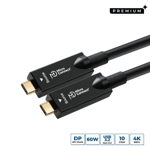 Microconnect USB3.2CC7OP USB cable USB 3.2 Gen 2 (3.1 Gen 2) 7.5 m USB C Black