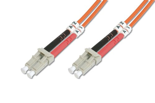 Digitus Fiber Optic Multimode Patch Cord, LC / LC