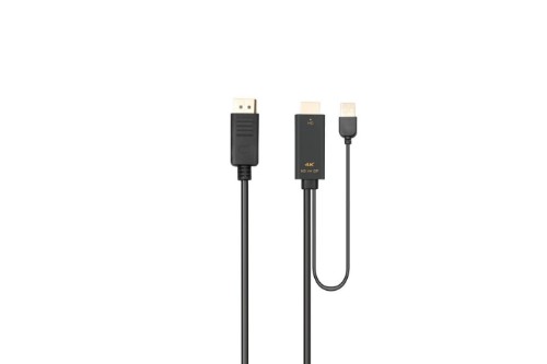 Microconnect HDMI-DP-CON1 video cable adapter 1 m HDMI Type A (Standard) DisplayPort Black