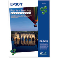 Epson Premium Semi-Gloss Photo Paper - A4 - 20 Sheets