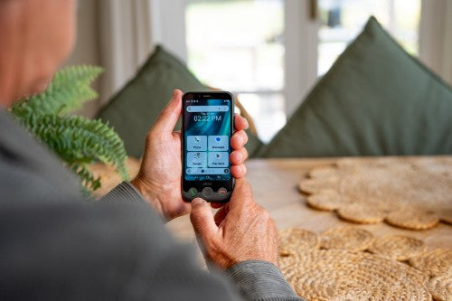 Doro Aurora A10 11.4 cm (4.5") Dual SIM Android 14 4G USB Type-C 4 GB 64 GB 3000 mAh Graphite