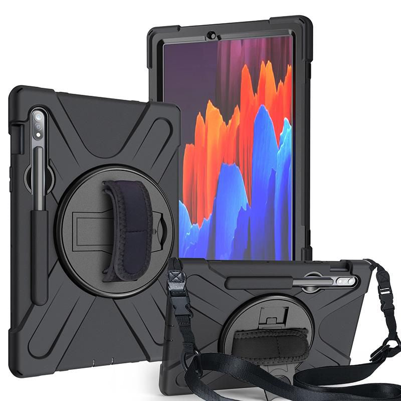 eSTUFF AUSTIN Defender Case for Samsung Galaxy Tab S7/S8 - Black