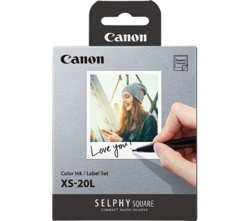Canon 4119C002/XS-20L Photo cartridge Etikettes 72x85mm, 20 pages for Canon Selphy QX 10/20