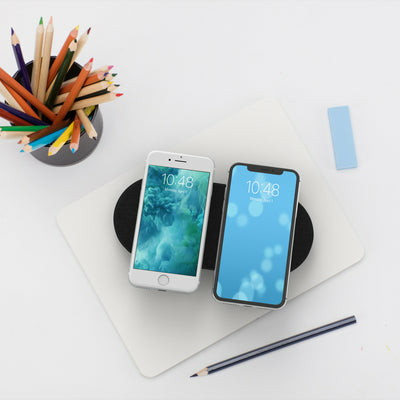 Juice JUI-WCHAR-DUOPD-20W-PSU-BLK Smartphone Black USB Wireless charging Indoor