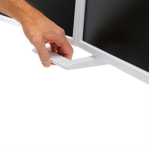 Ergotron HX Series 45-476-216 monitor mount / stand 81.3 cm (32") Desk White