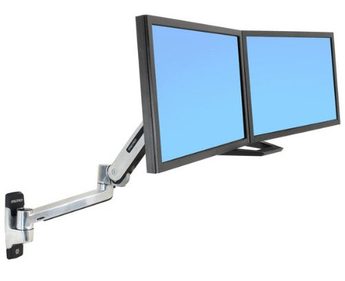 Ergotron LX HD Sit-Stand 116.8 cm (46") Silver Wall