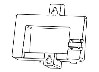 Grandstream Networks GRP_WM_L telephone mount/stand Black