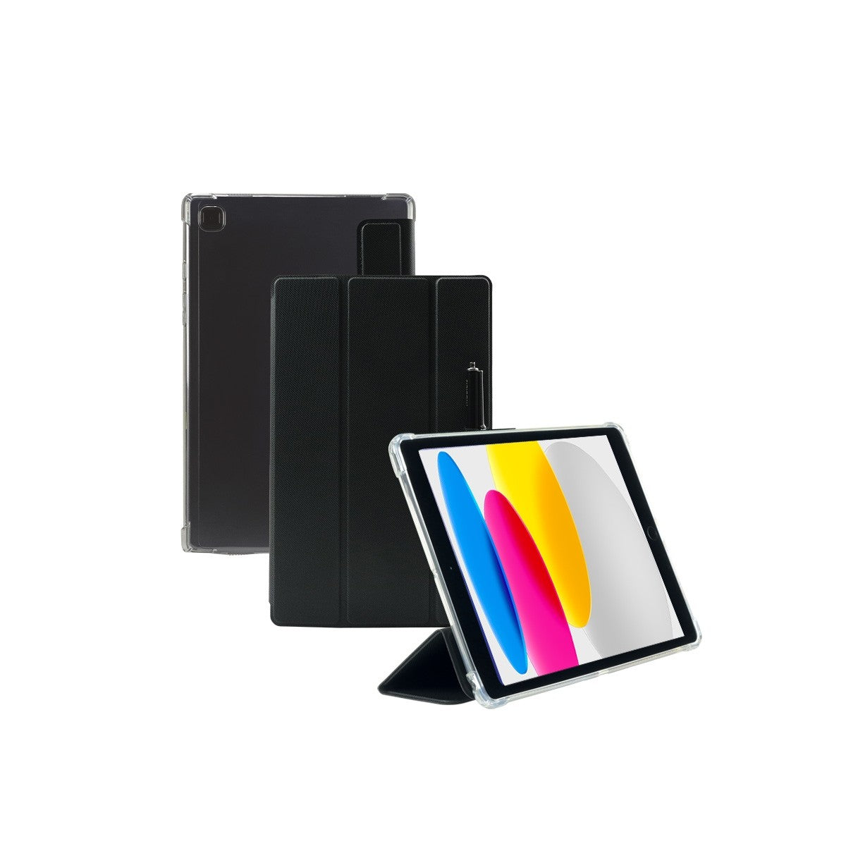 Mobilis Edge 27.7 cm (10.9") Folio Black, Transparent