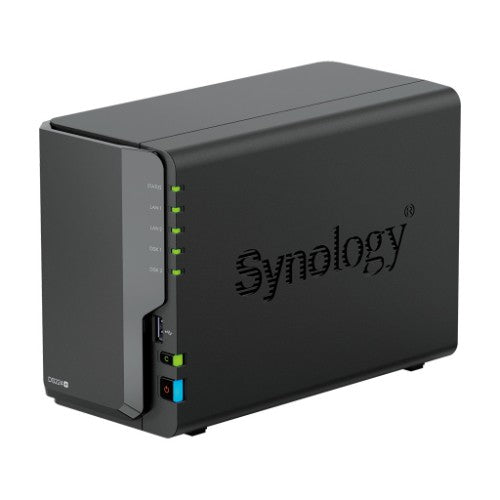 Synology DiskStation DS224+ NAS/storage server Desktop Intel® Celeron® J4125 2 GB DDR4 Black