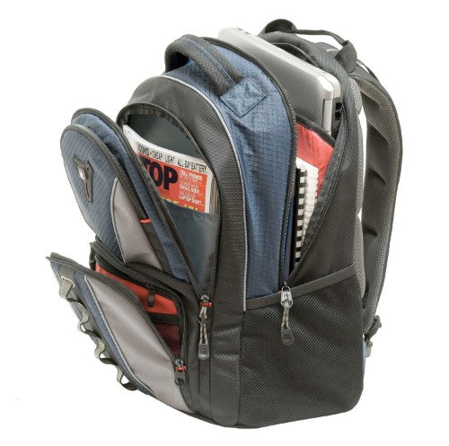 Wenger/SwissGear 600629 notebook case 40.6 cm (16") Backpack case Black, Blue, Grey