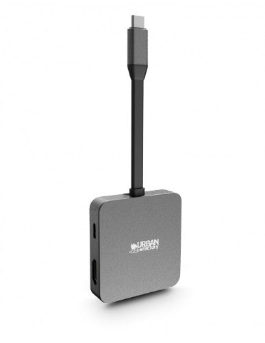 Urban Factory HUBEE LIGHT USB 3.2 Gen 1 (3.1 Gen 1) Type-C Grey