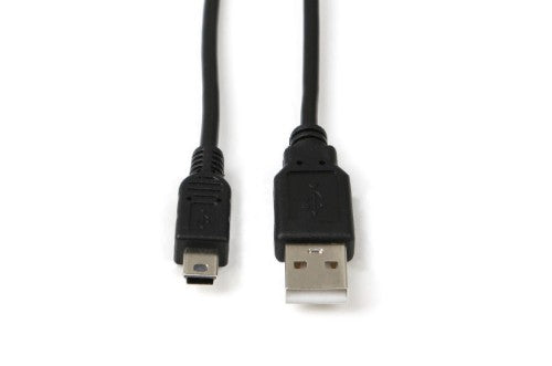 Microconnect USBAMB510 USB cable USB 2.0 10 m USB A Mini-USB B Black
