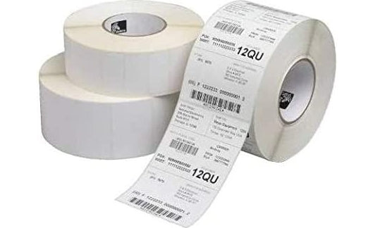 Zebra 3010837-T printer label White Self-adhesive printer label